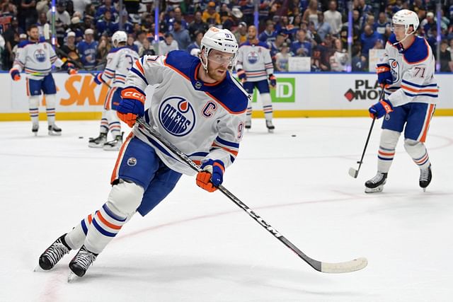 Edmonton Oilers v Vancouver Canucks - Game One