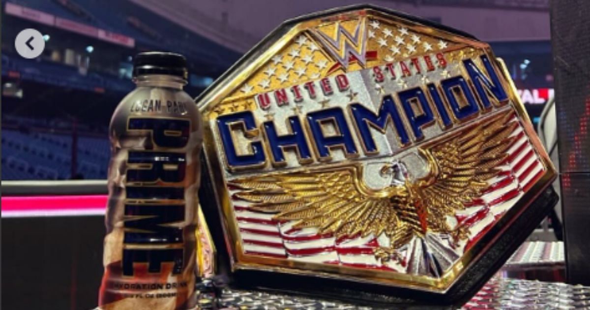 WWE United States Championship belt [Image from Logan Paul