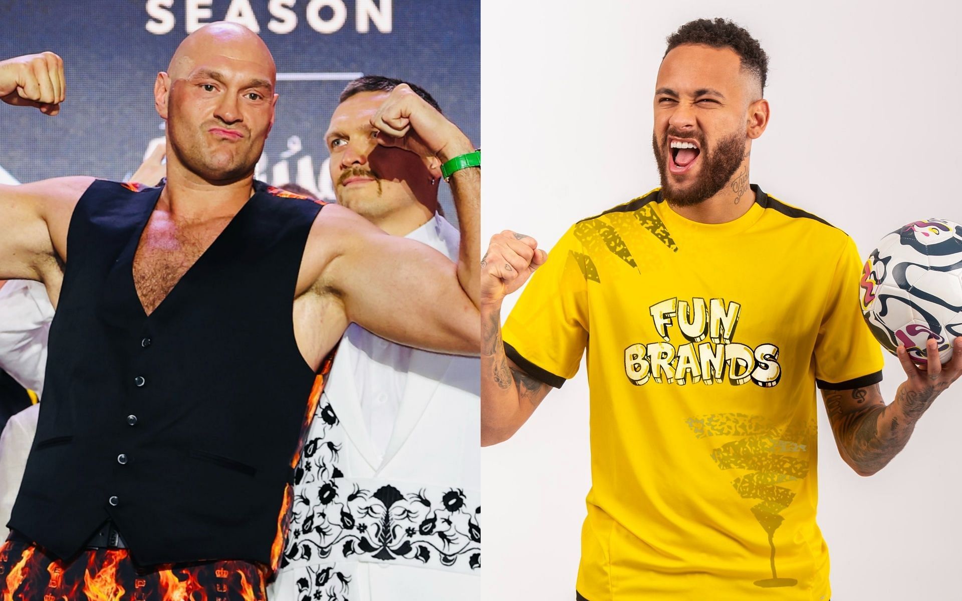 Neymar: Tyson Fury receives 