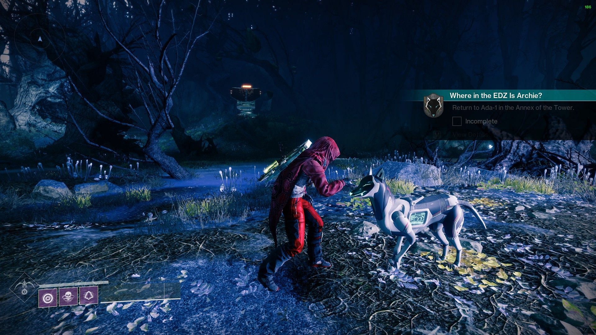 Archie in the EDZ (Image via Bungie) 