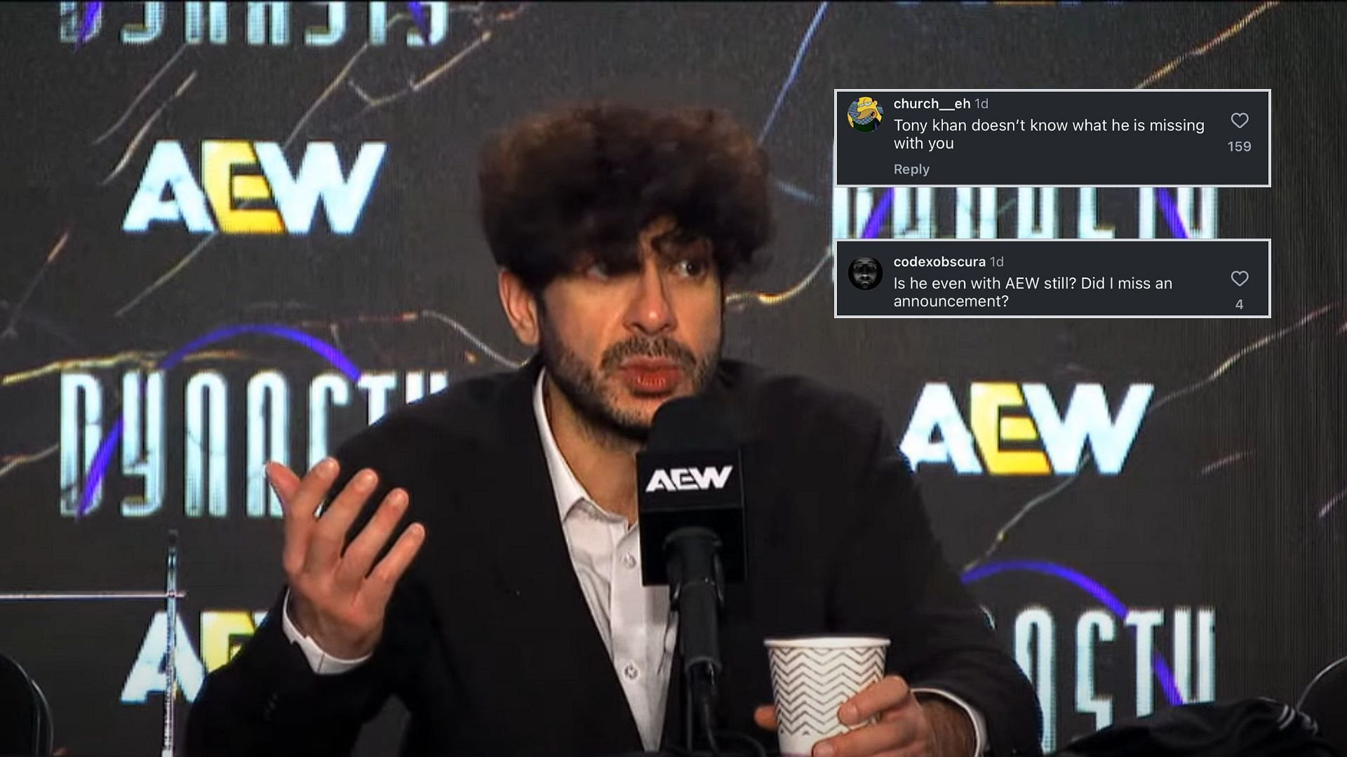 Tony Khan is the president of All Elite Wrestling [Photo courtesy of AEW