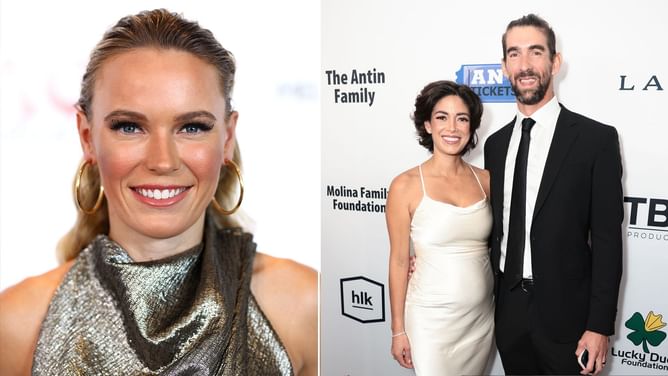 Caroline Wozniacki gushes over Michael Phelps' "beautiful" baby son as swimming legend's wife Nicole Johnson plans infant's Paris Olympics outfit