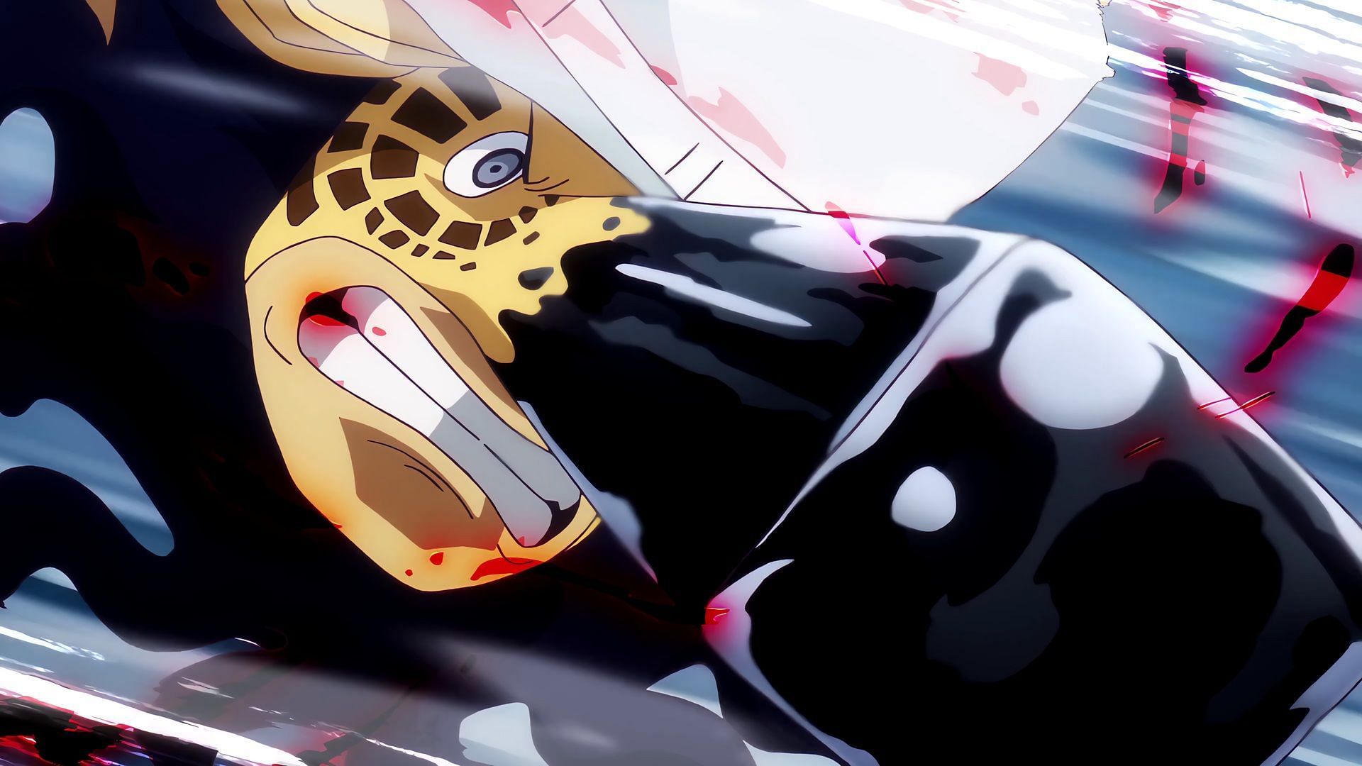 Kaku&#039;s Awakened form as seen in the One Piece anime (Image via Toei Animation)