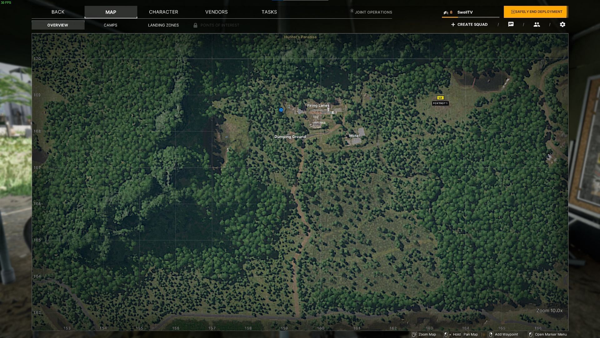 Carnivore task map location in Gray Zone Warfare(Image via Madfinger Games)