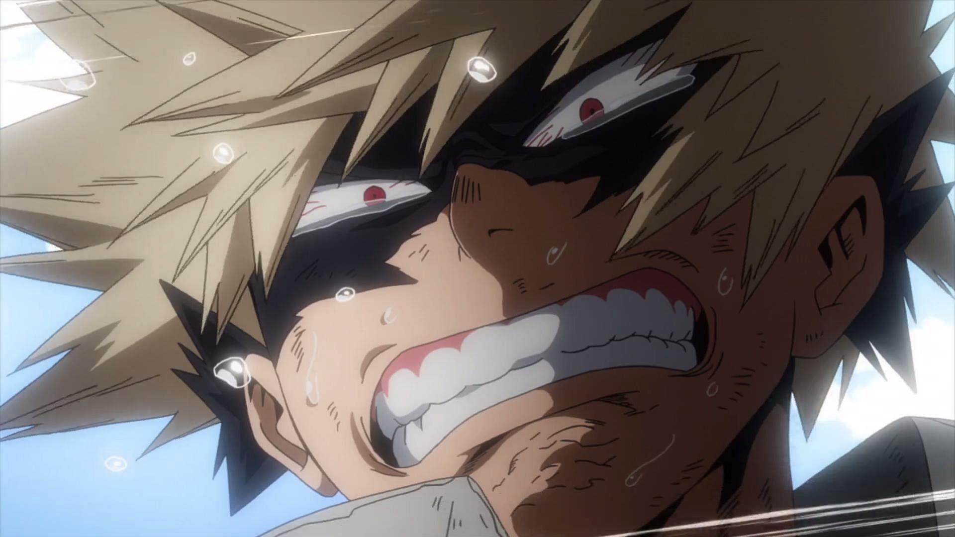 Katsuki Bakugo, as seen in My Hero Academia anime (Image via BONES)