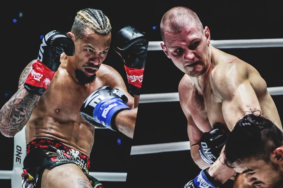 Regian Eersel (left) and Dmitry Menshikov (right) might rematch later this year. [Photos via: ONE Championship]
