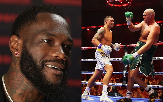 Deontay Wilder shares his thoughts on Oleksandr Usyk defeating Tyson Fury and knockdown controversy: “It was a great fight”