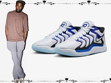 Kevin Durant x Nike KD17 Penny sneakers: Detailed look