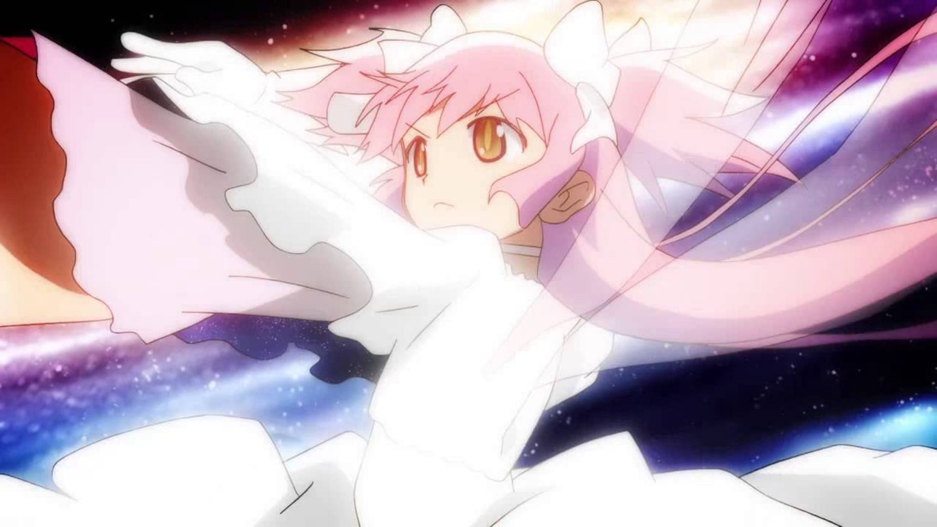 Madoka Kaname in Madoka Magica (Image via Studio Shaft)