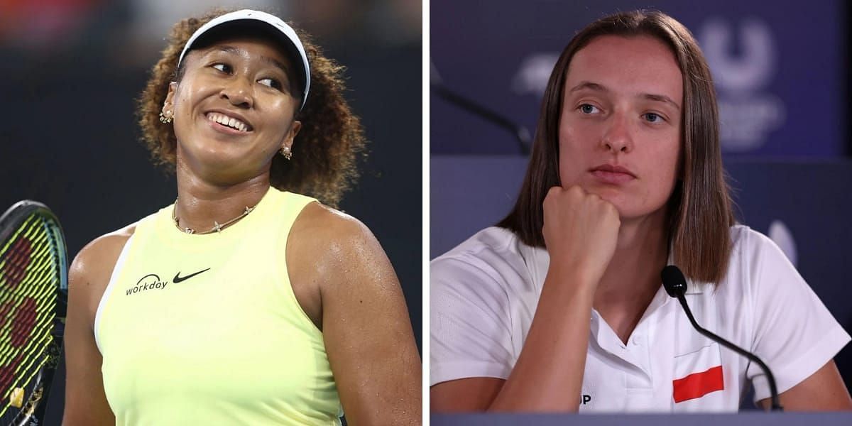 Naomi Osaka contradicts Iga Swiatek