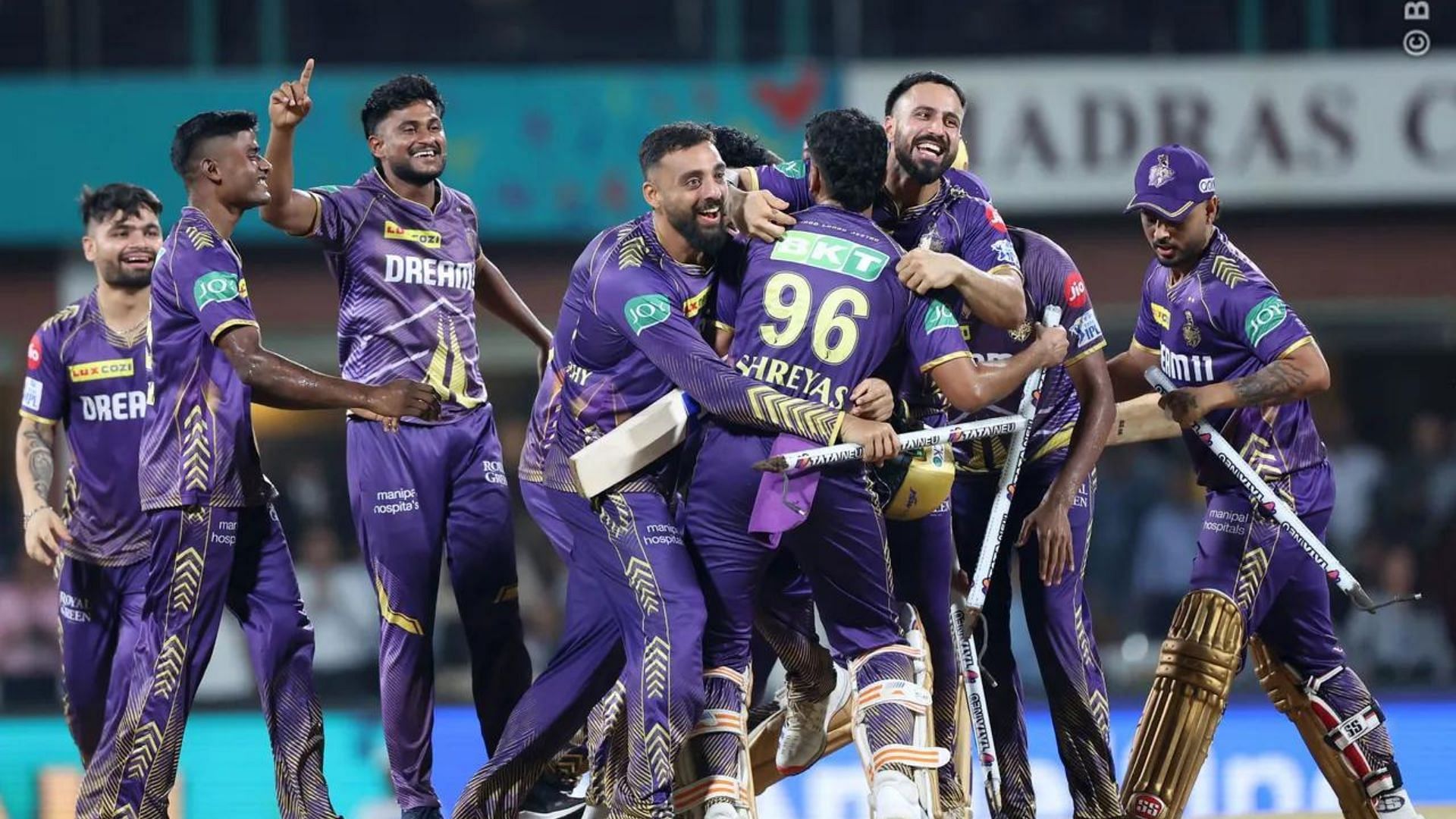 KKR secured a dominating victory in IPL 2024 final over SRH (Image: BCCI/IPL)