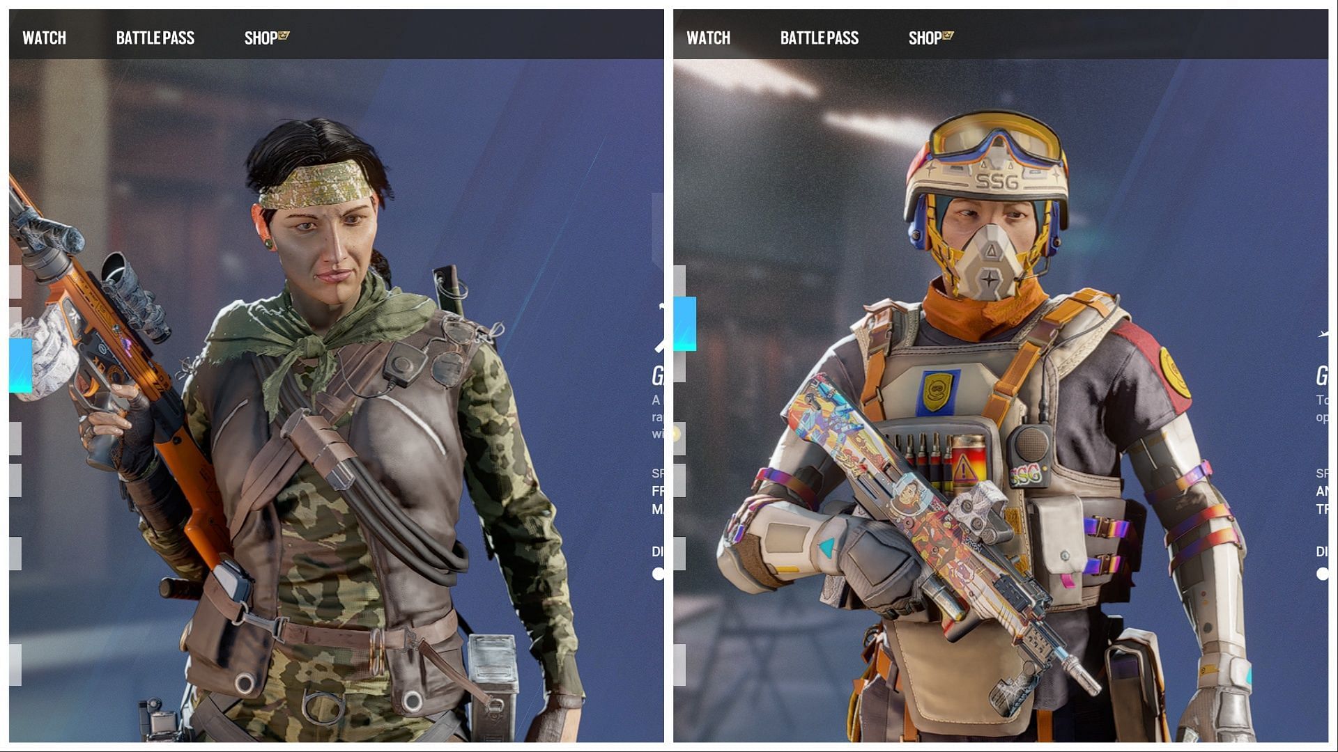 Amaru and Lesion are the top Attacker and Defender picks for Kanal (Image via Ubisoft)