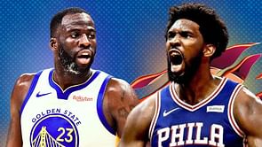 Draymond Green's one-word reaction to Joel Embiid passing his flagrant foul tally in nearly 50% fewer games