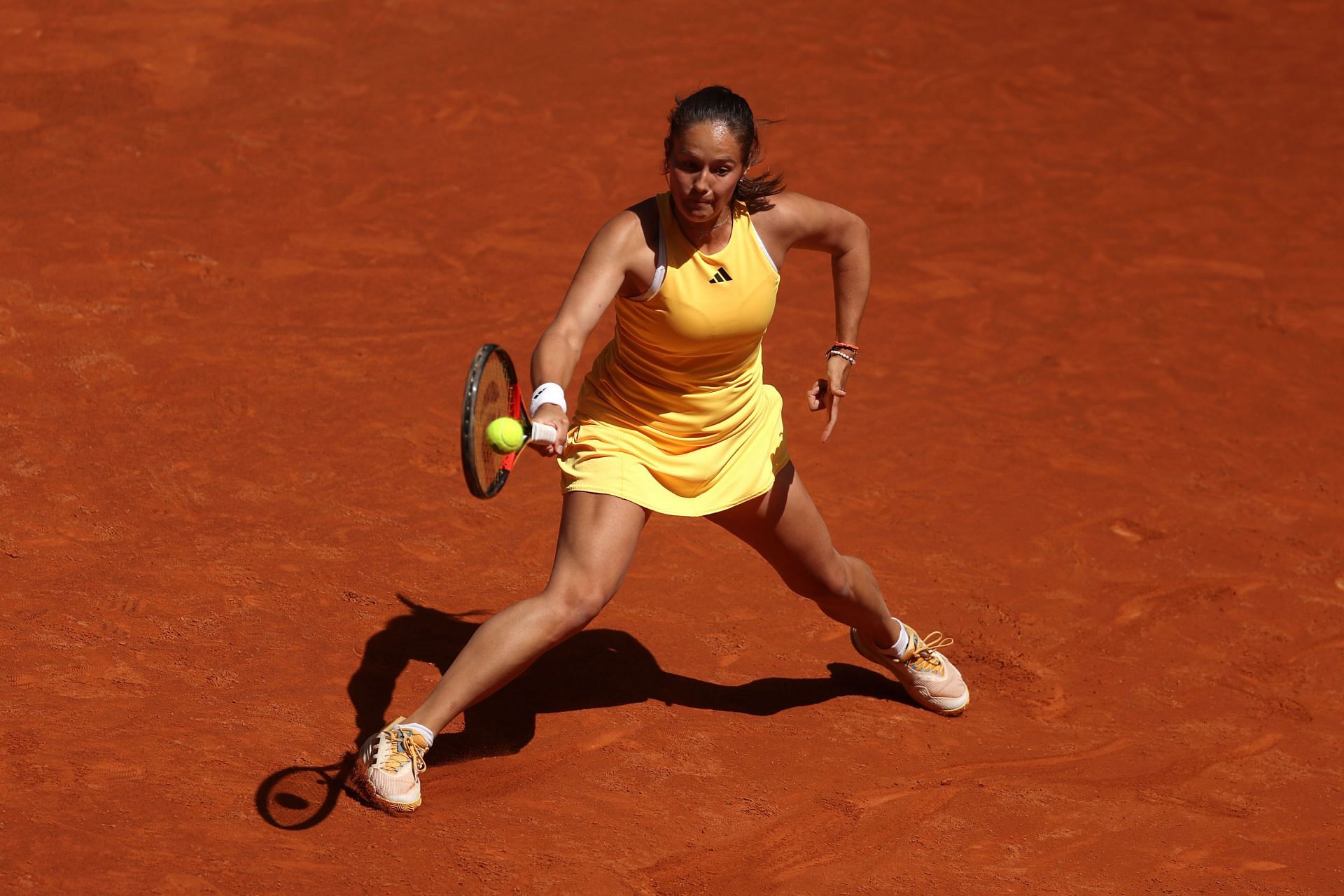 Daria Kasatkina at the 2024 Madrid Open.