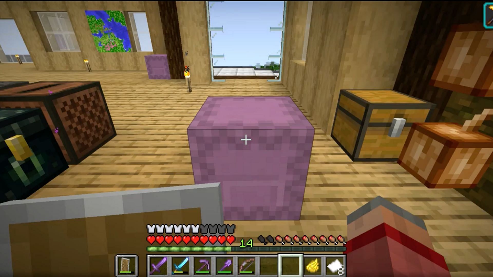 Minecraft shulker box glitch