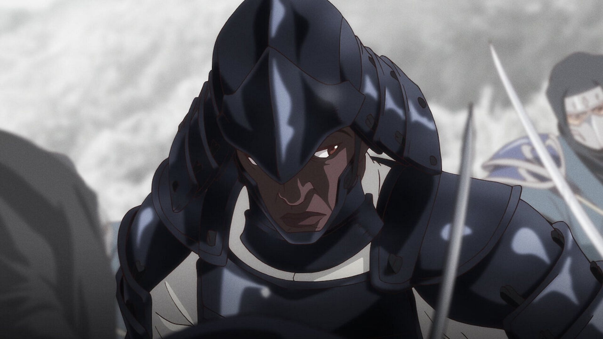 Yasuke as shown in the Netflix anime (Image via Netflix)