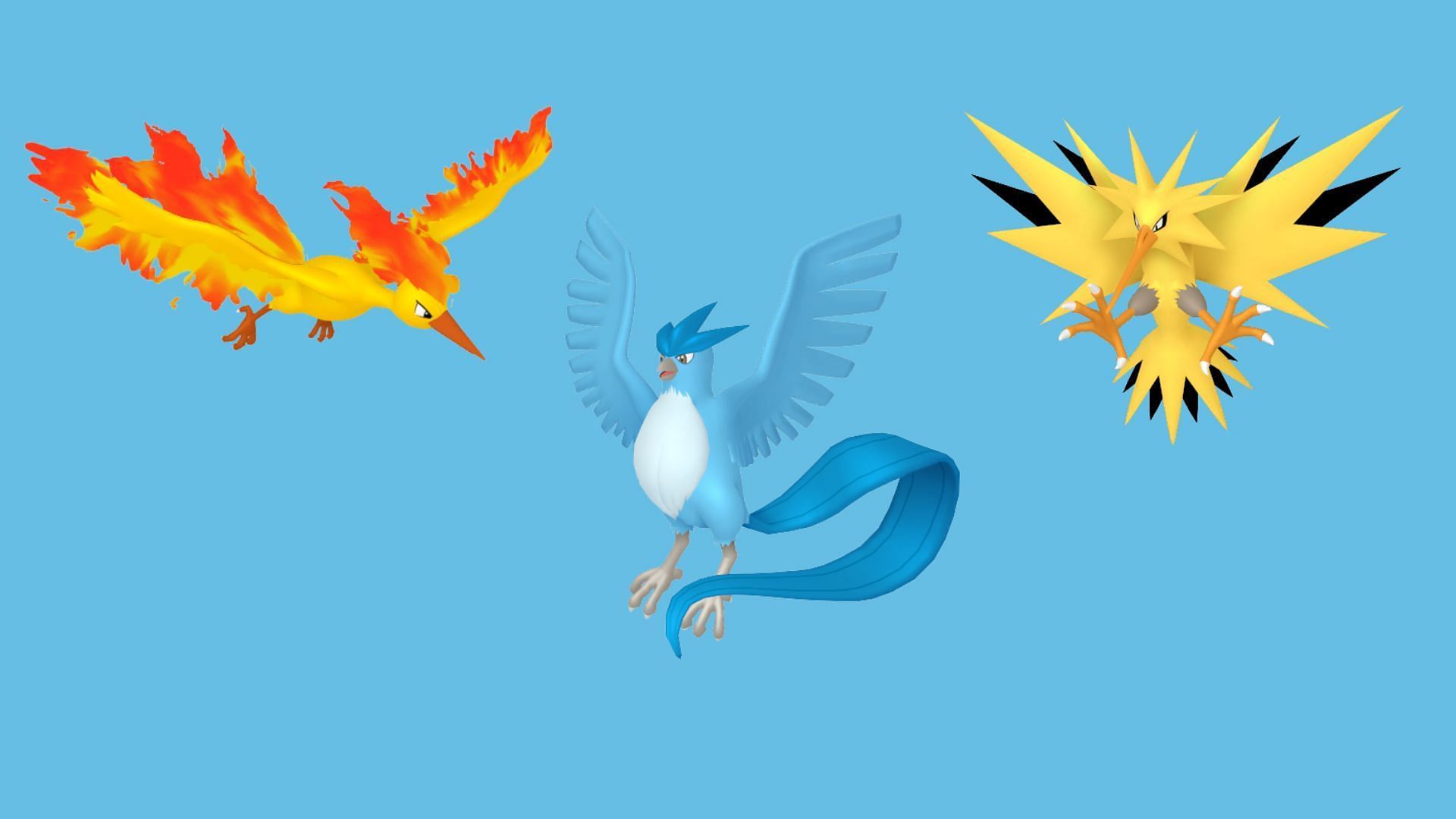 The Legendary Bird Trio (Image via TPC)