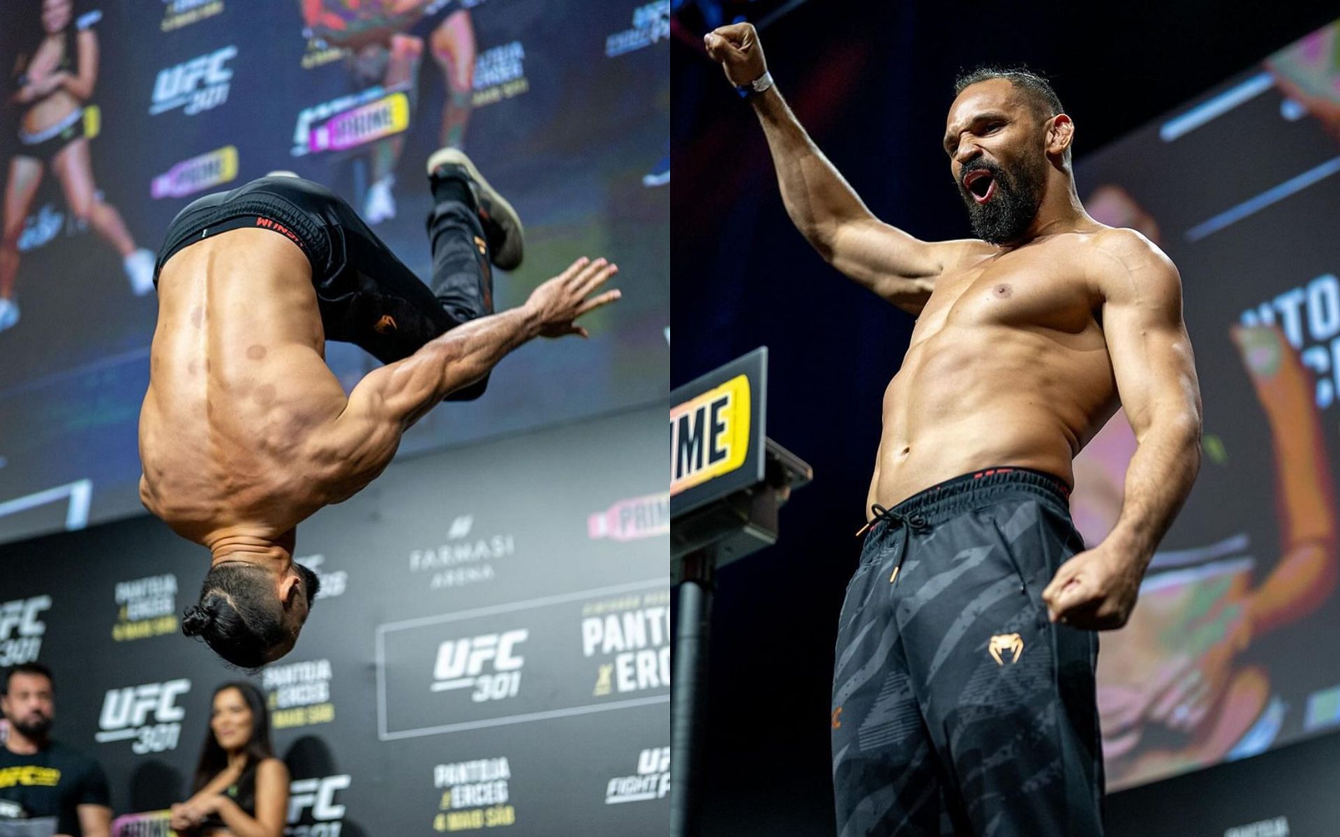An adrenaline filled Michel Pereira before his fight at UFC 301 [Images courtesy of @michelpereira on Instagram]