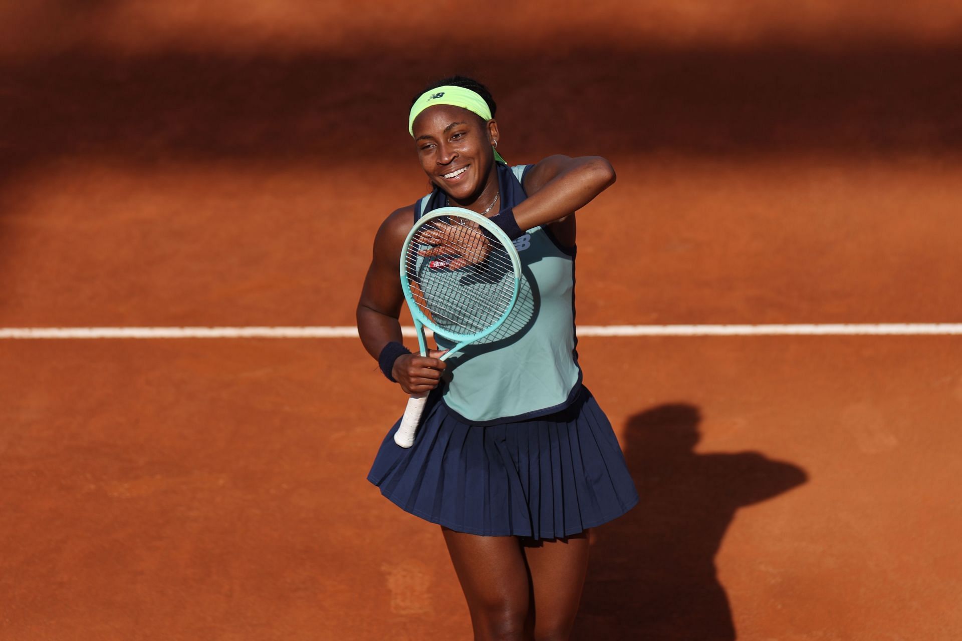 Gauff at the Italian Open