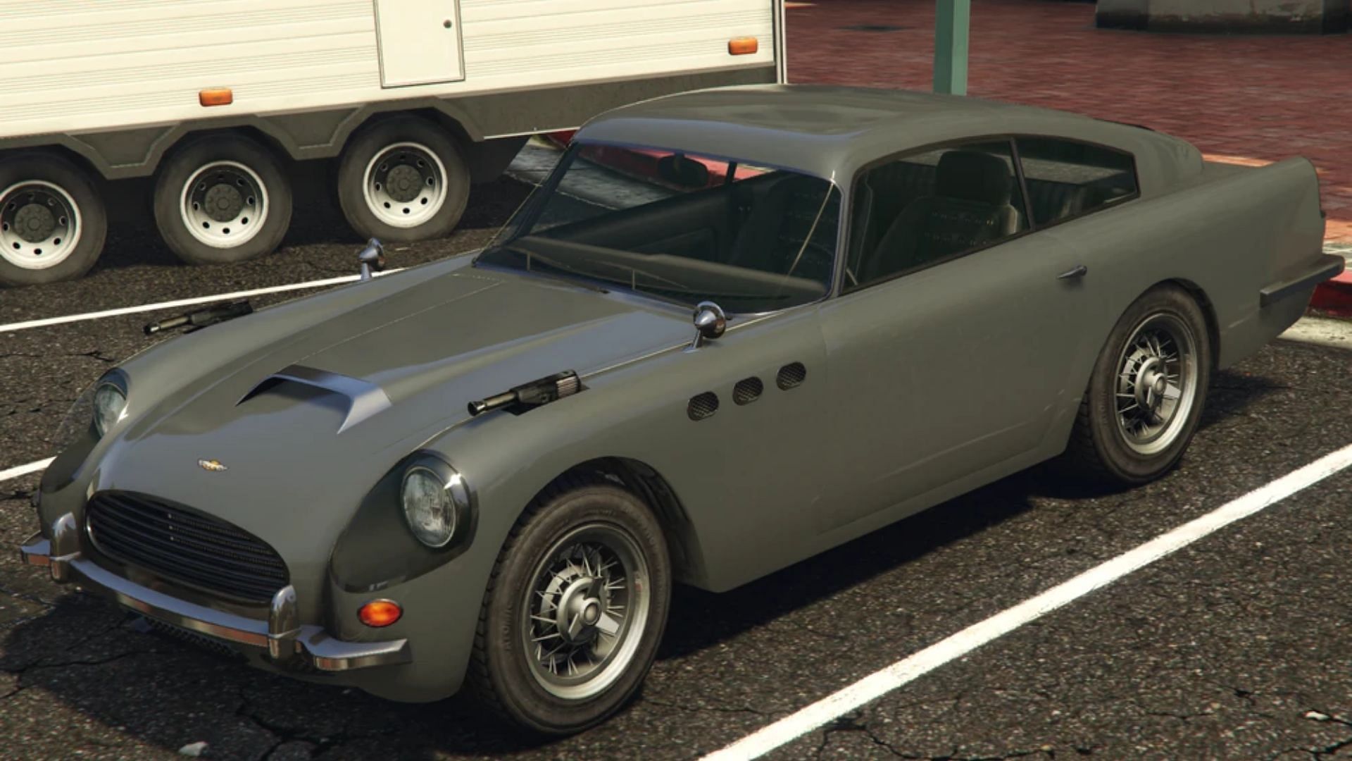 A screenshot of the Dewbauchee JB 700 in Grand Theft Auto Online (Image via GTA Wiki)