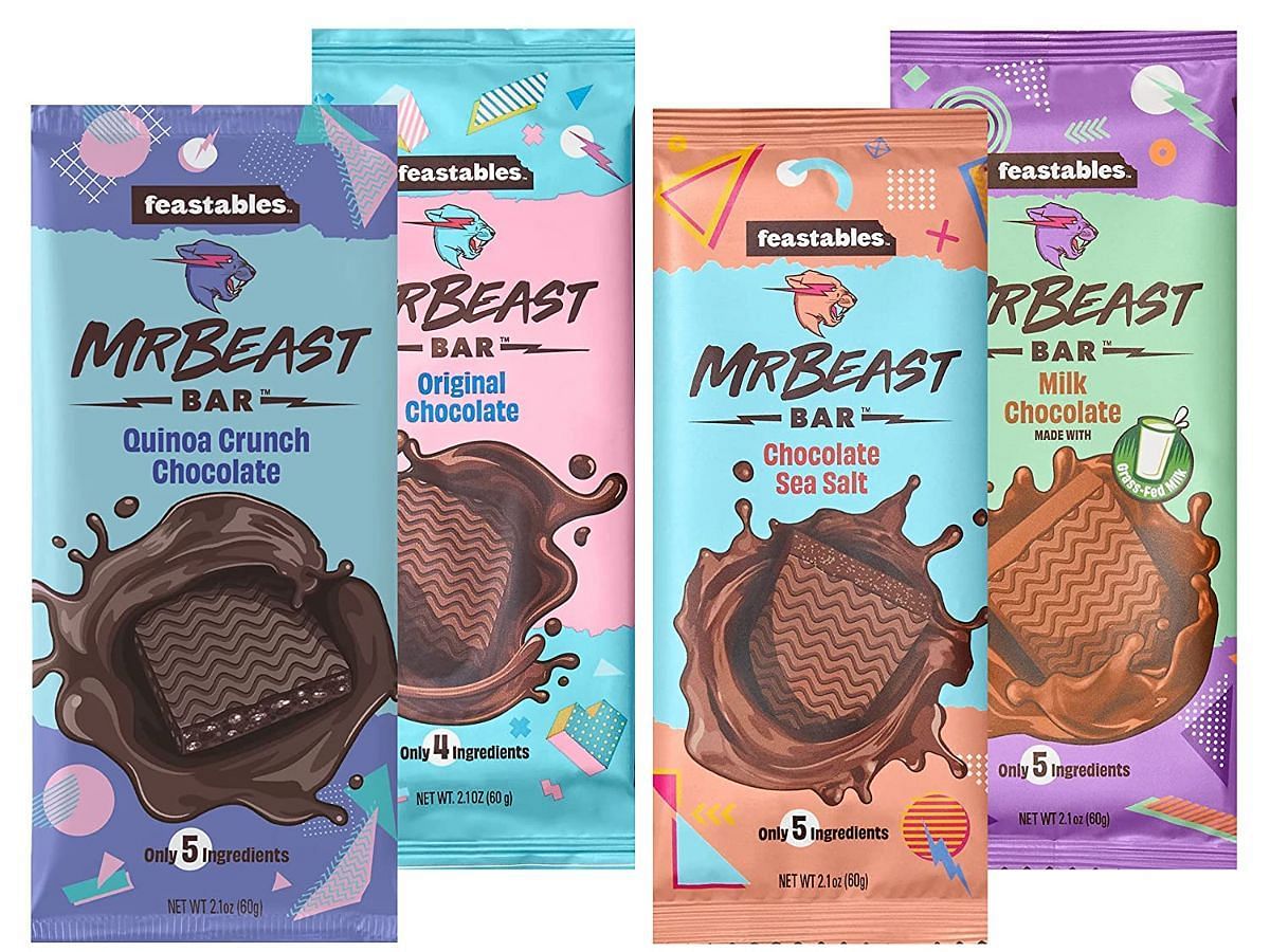 Jimmy&#039;s chocolate brand Feastables (Image via Feastables)