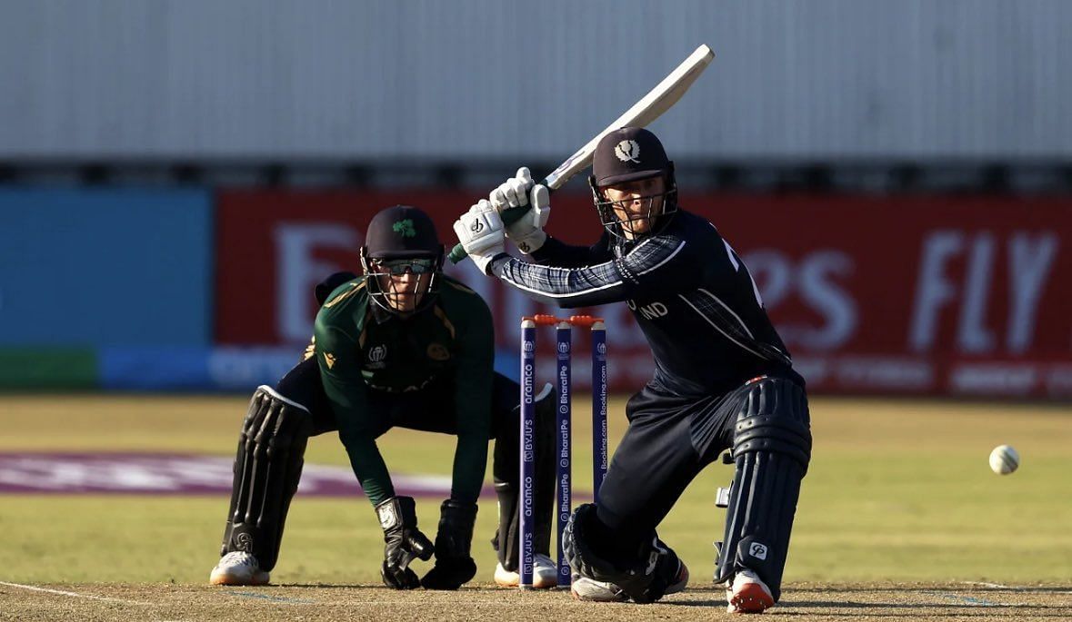 Michael Leask in action for Scotland. [Twitter]