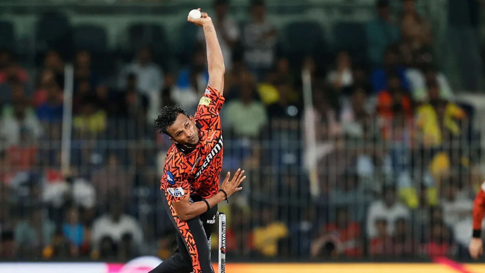 T Natarajan of SRH (Image Credit: iplt20.com)