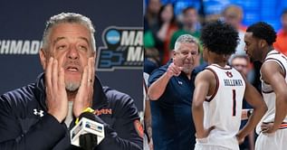 "I'll be stuck on it all year long" - Auburn HC Bruce Pearl is not forgetting Tigers' NCAA Tournament loss anytime soon