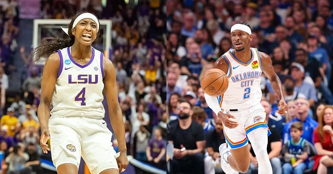 "I'm obsessed with his finesse": LSU's Flau'jae Johnson expands inspirational roster and adds NBA star Shai Gilgeous-Alexander to the list