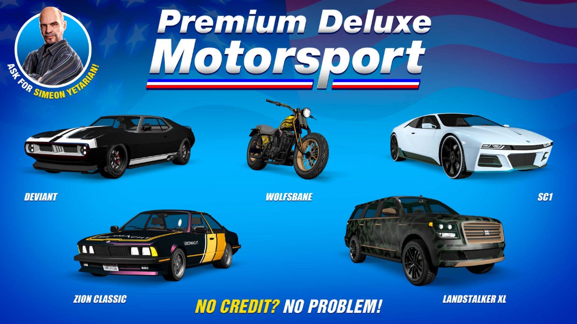 The Schyster Deviant in the Premium Deluxe Motorsport list (Image via Rockstar Games)