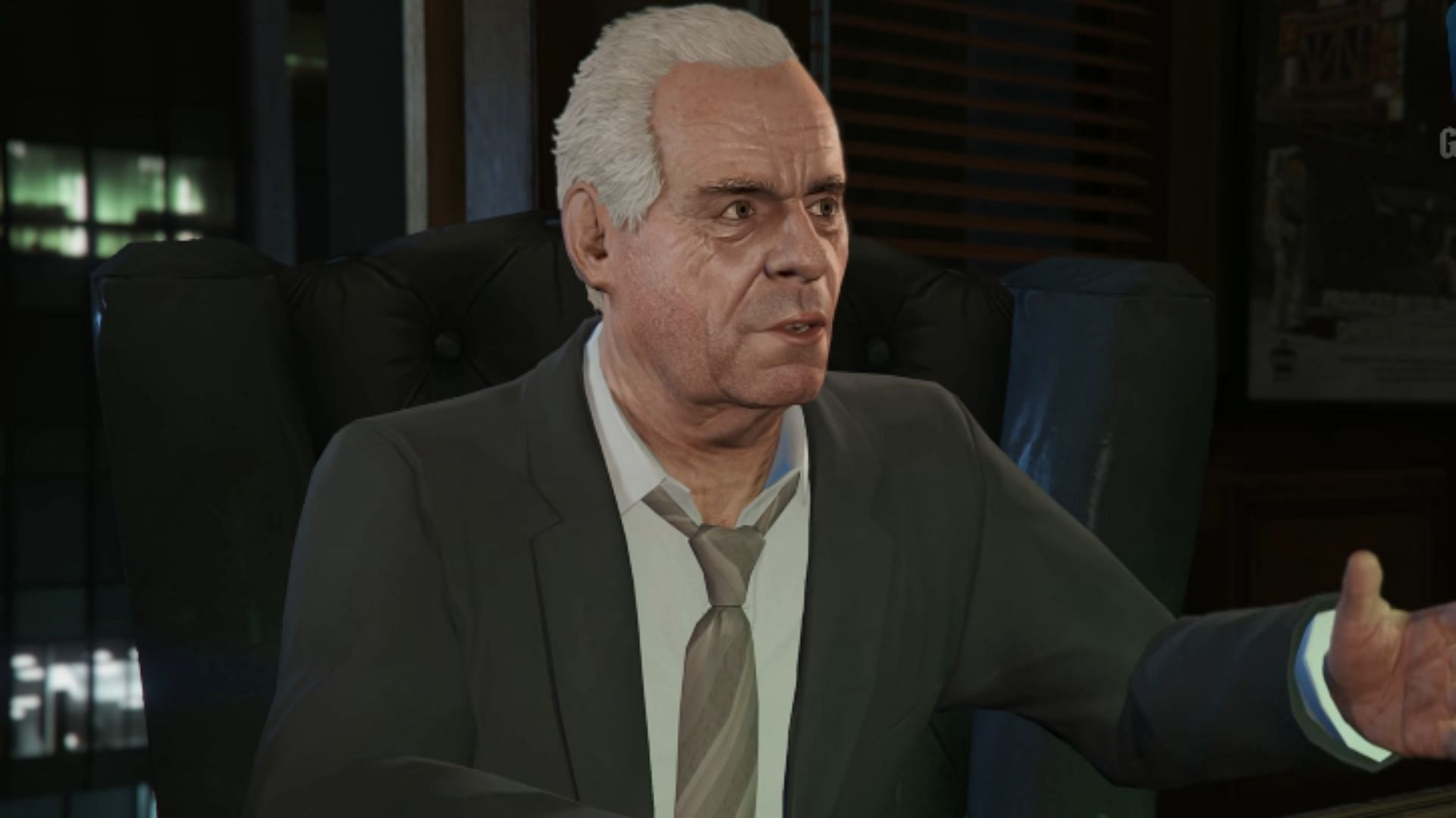 Solomon Richards in the game (Image via YouTube/GTA Series Videos)