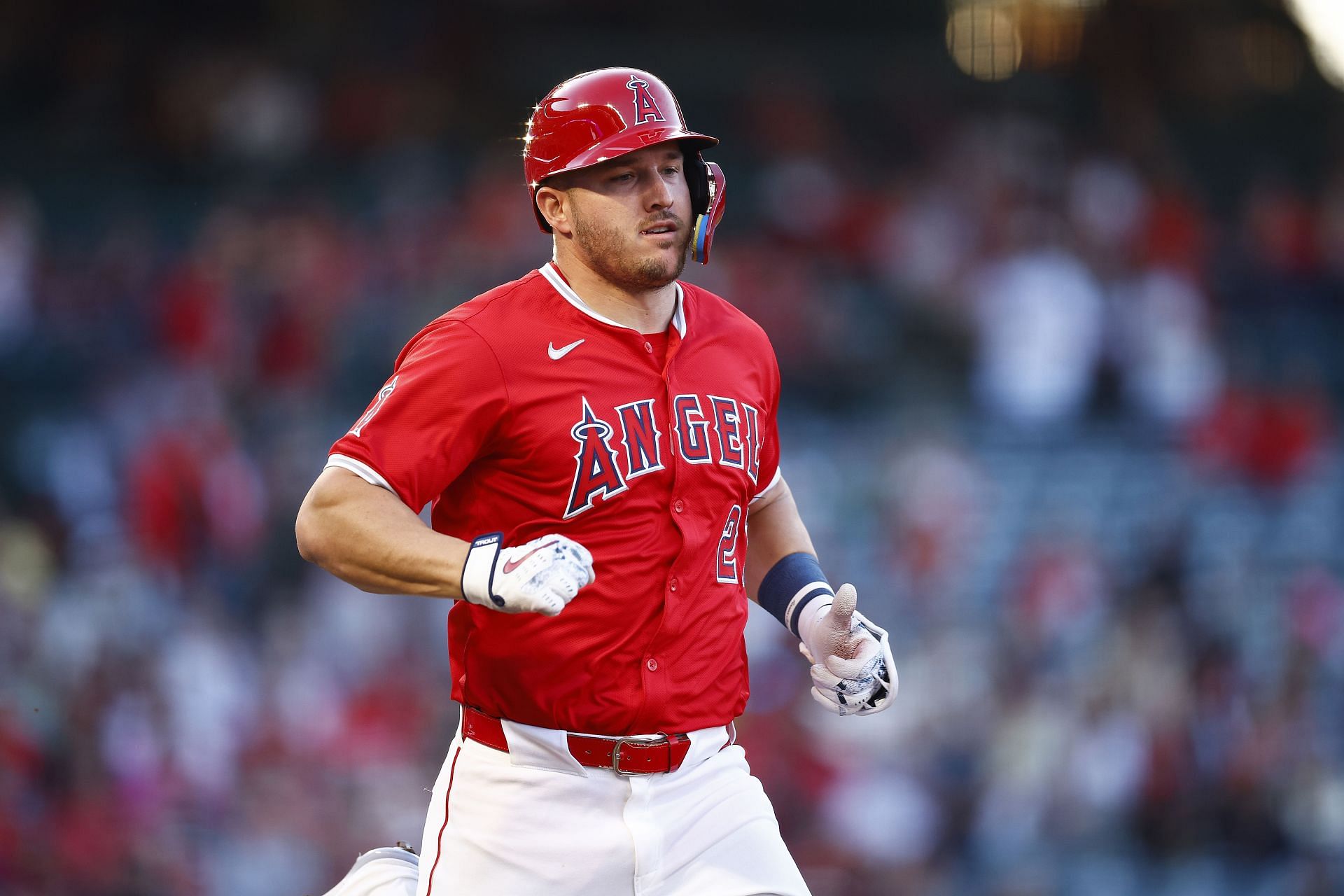 Mike Trout missed a month with back troubles in 2022