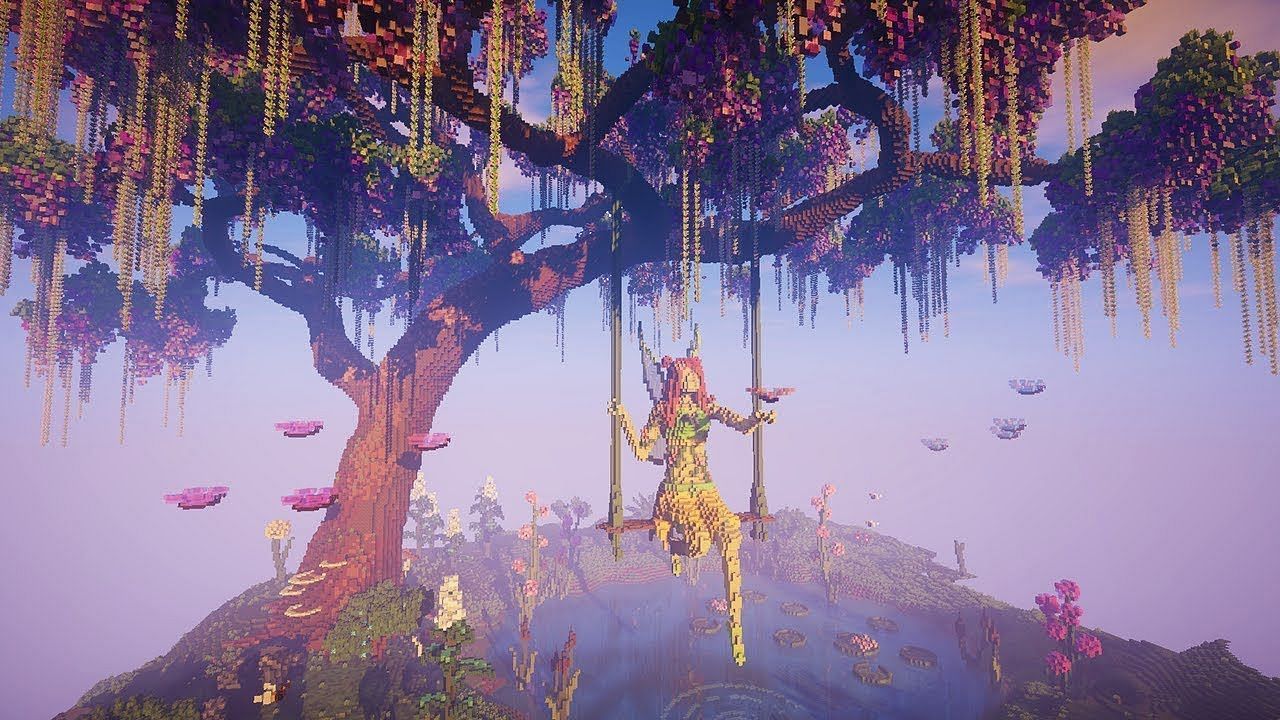 Giant Fairy Fantasy Tree (Image via YouTube/GeminiTay)