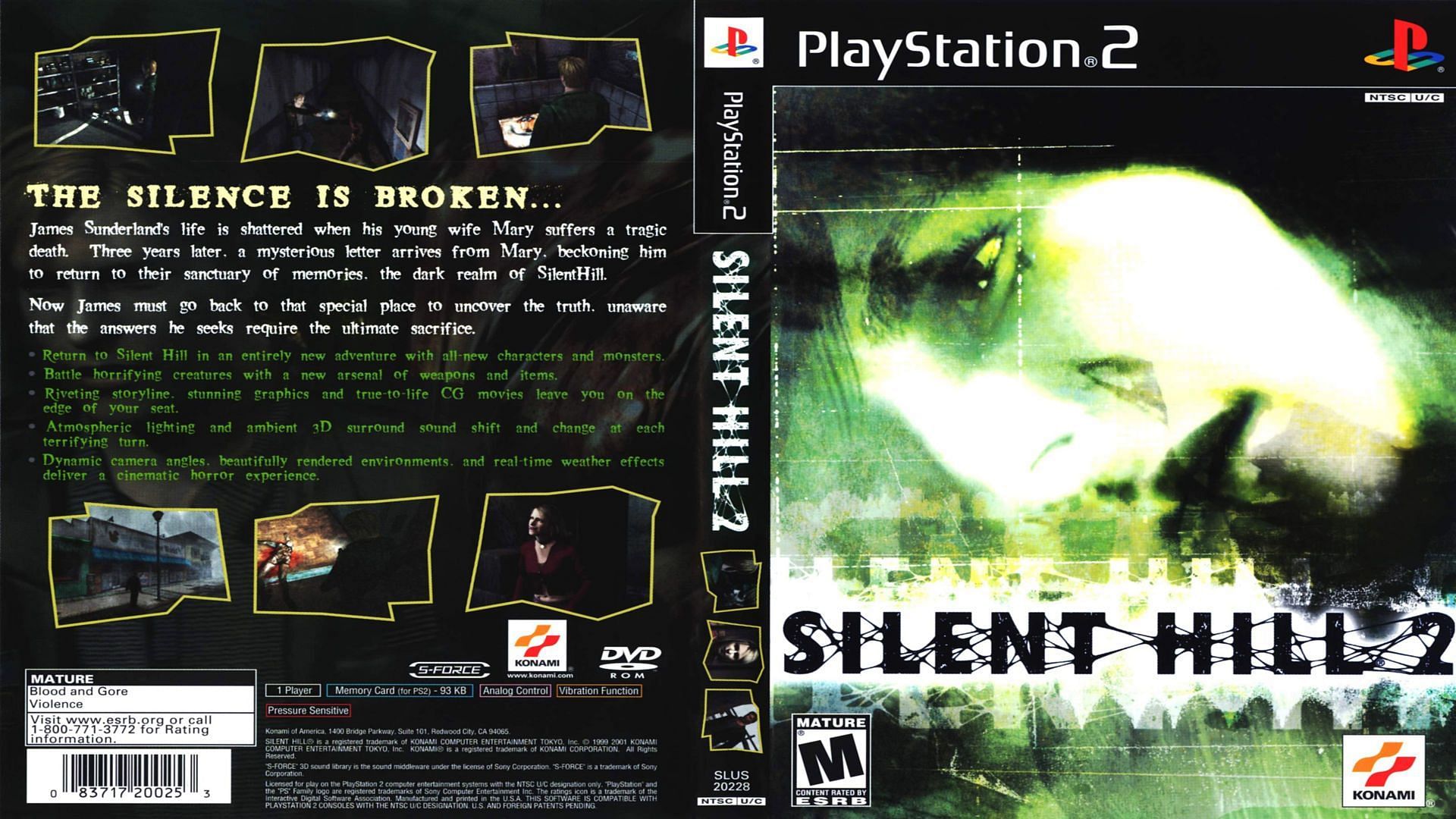 Silent Hill 2 is one of the best survival horror games ever made (Image via Konami)