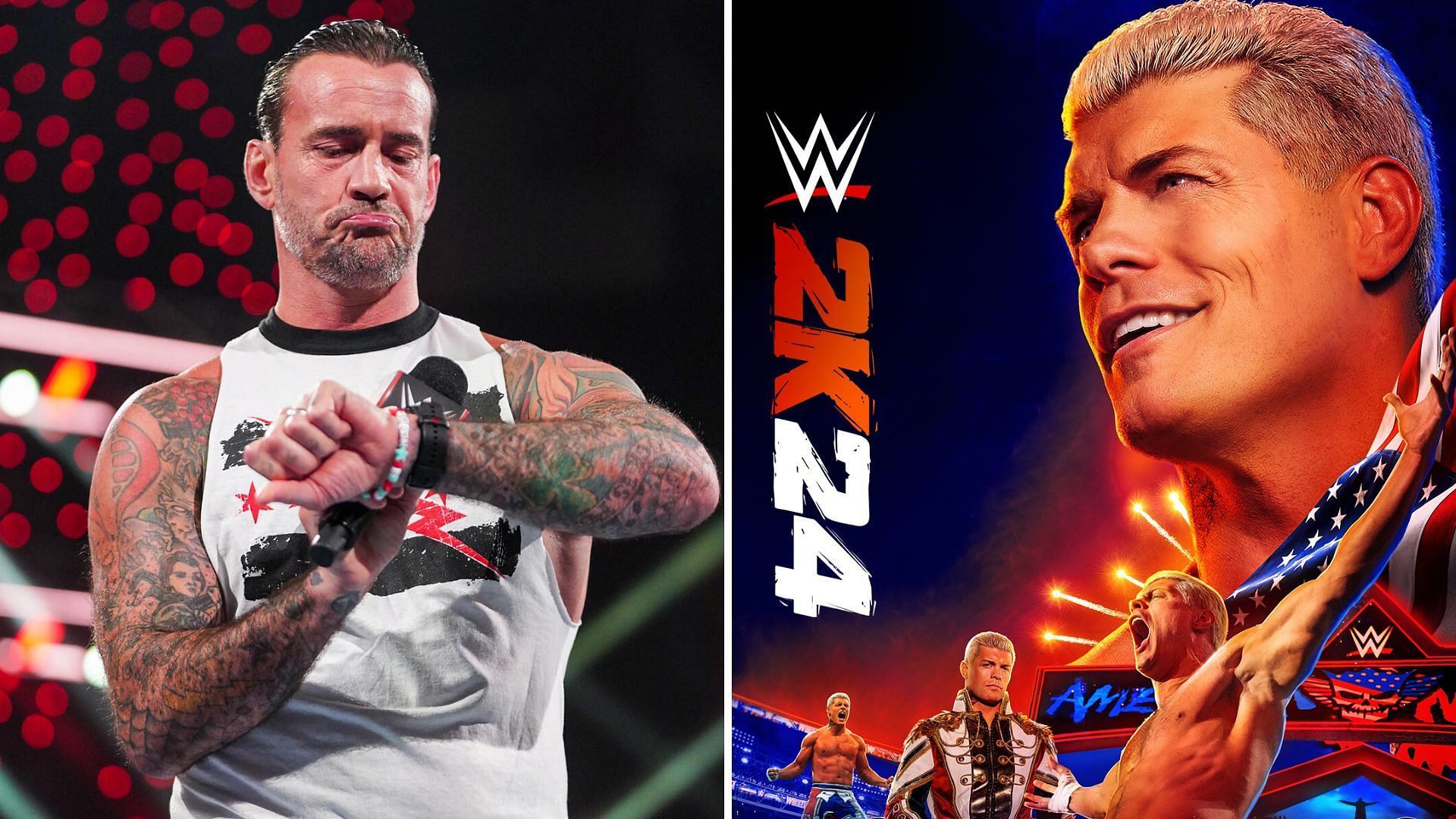 The WWE Universe is waiting to play as CM Punk on WWE 2K24