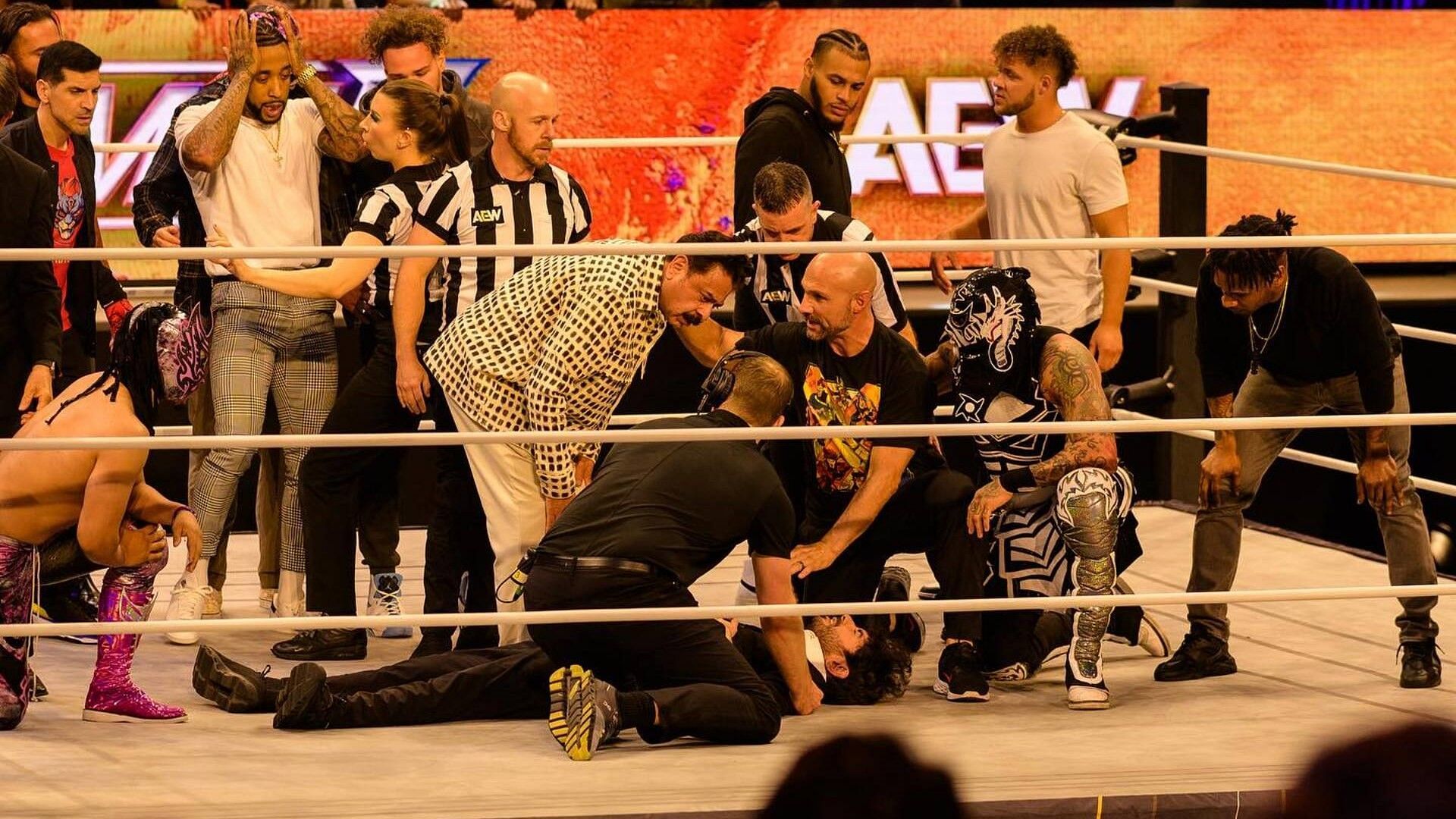 AEW stars and officials check on Tony Khan after Dynamite
