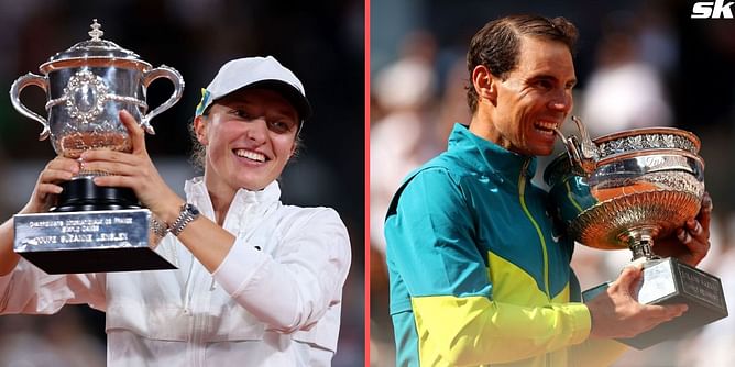 "Comparing me to Rafael Nadal, don't think I am at that level" - Iga Swiatek on taking up 'Queen of Clay' crown after comparisons to 'King of Clay'