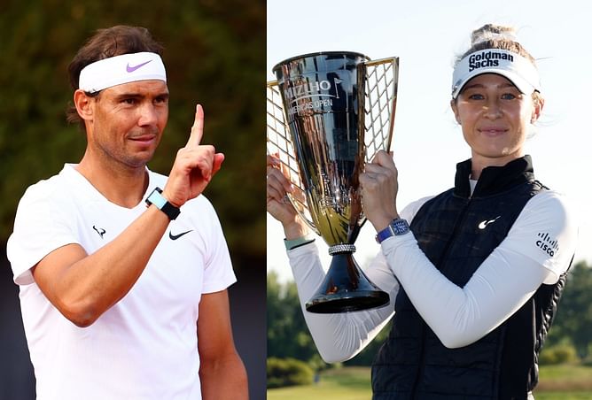“There’s not much grace in my game” - Nelly Korda compares her Mizuho Americas Open winning game to tennis superstar Rafael Nadal