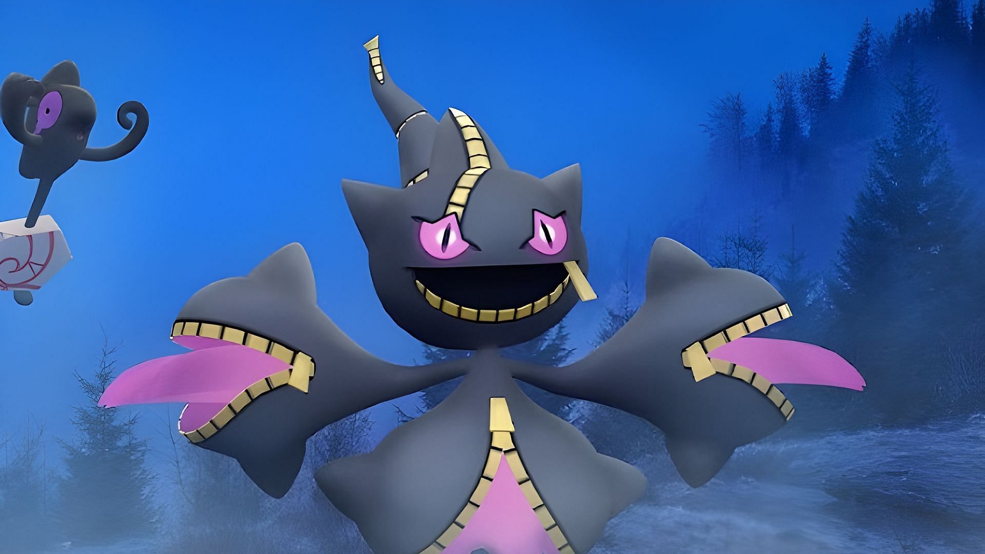 A Ghost-type like Mega Banette is a perfect counter to Necrozma (Image via Niantic)