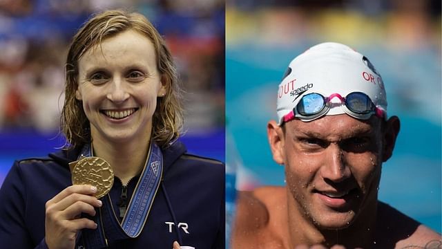 Katie Ledecky and Caeleb Dressel (Photo: Ledecky Instagram; Dressel Instagram)