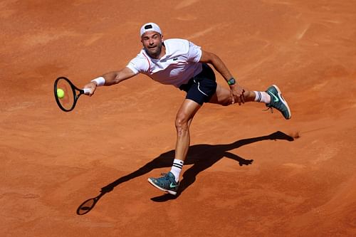 Grigor Dimitrov at the Italian Open