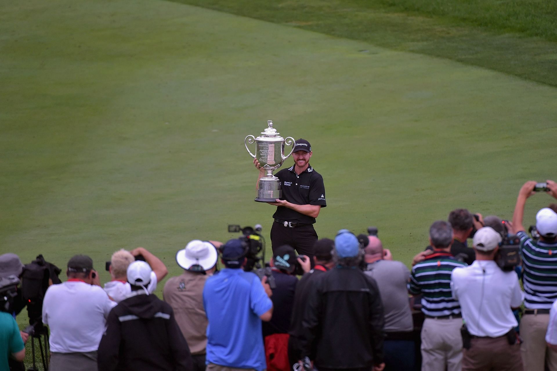 Jimmy Walker after winning in 2016