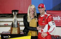 Kevin Harvick's stock car story receives clarification from wife DeLana: "I had no power steering"