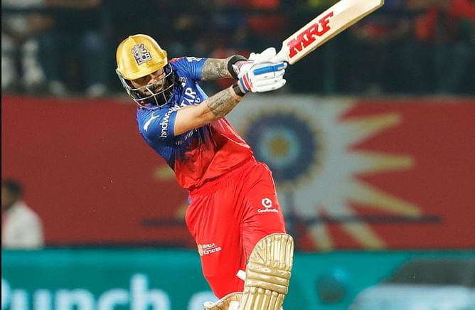 How many times has Virat Kohli scored 600-plus runs in an IPL season?