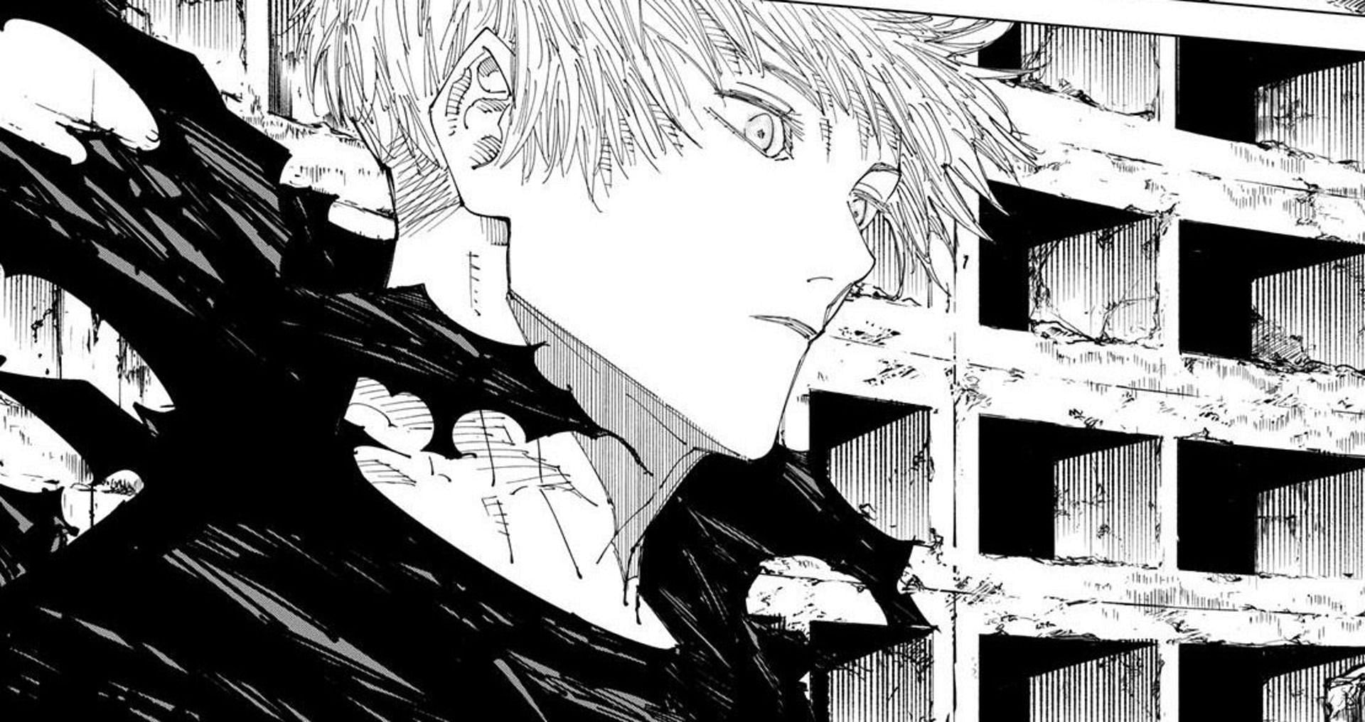 Gojo Satoru in Jujutsu Kaisen (Image via Gege Akutami, Shueisha)