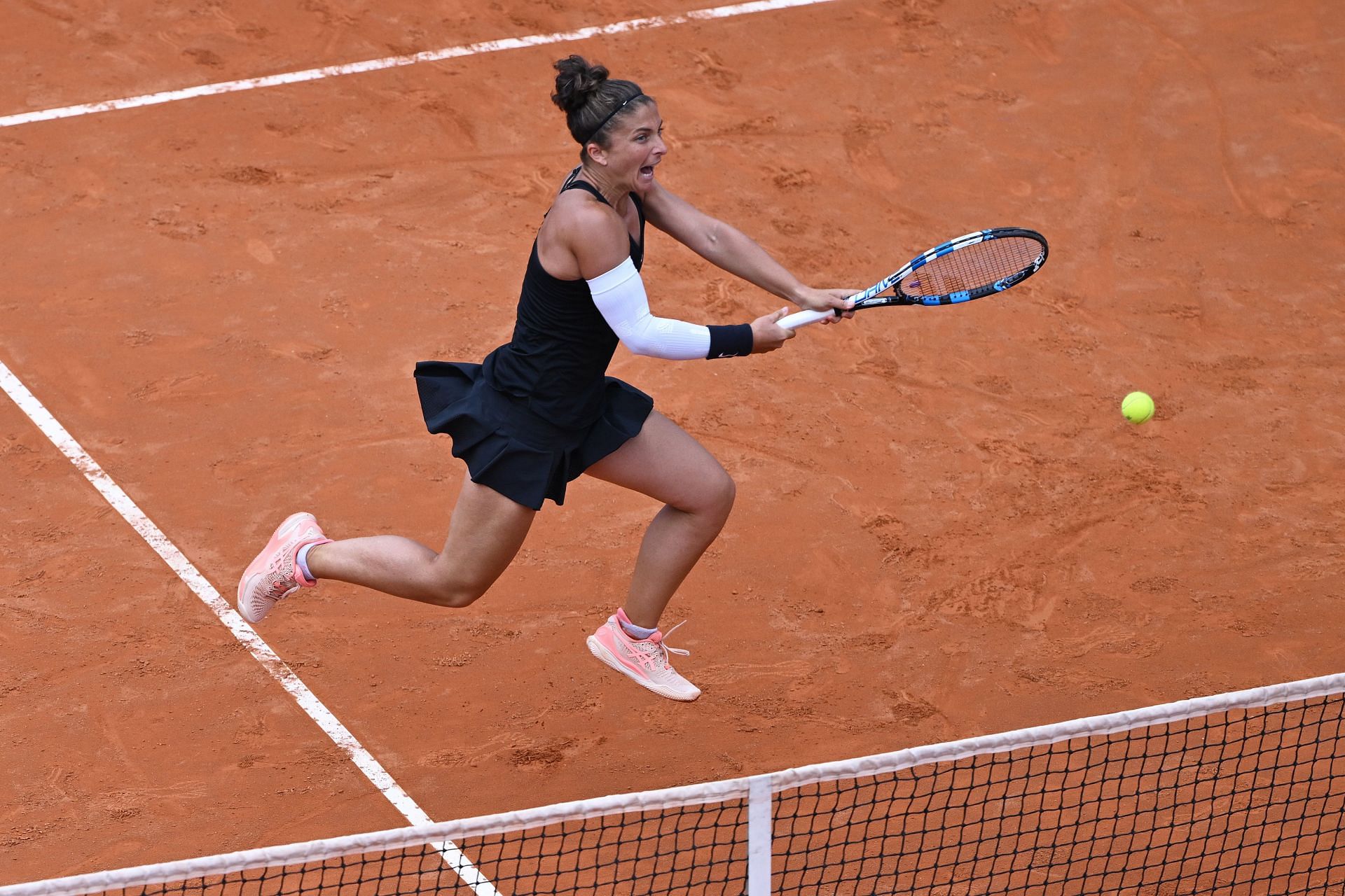 Sara Errani at the 2024 Italian Open. (Photo: Getty)