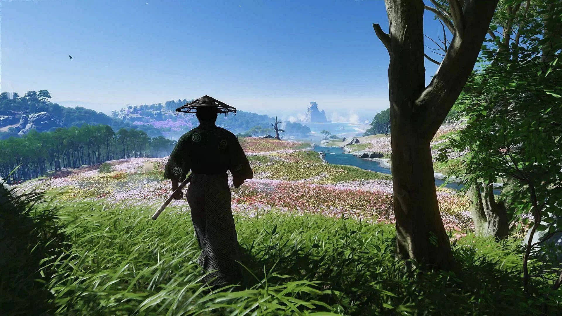 Ghost of Tsushima features breathtaking graphics (Image via Steam)