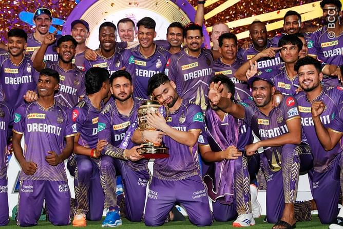 Full list of IPL titles won by each franchise ft. KKR