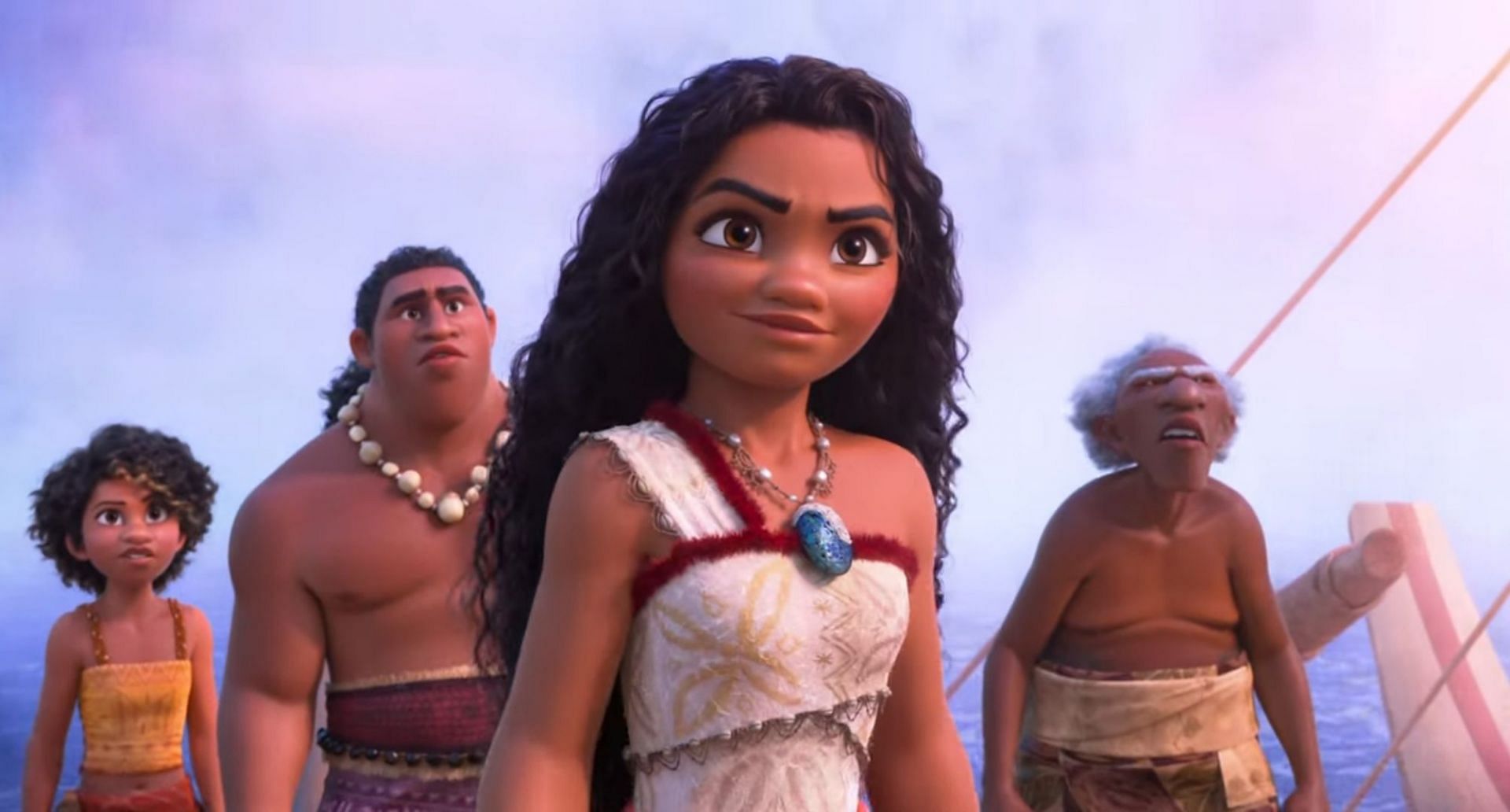 A still from Moana 2 (Image via Walt Disney Animation Studios, Moan 2 Teaser Trailer, 01:15)