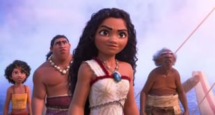 Moana 2 first trailer release features the Disney princess "sail to new skies"